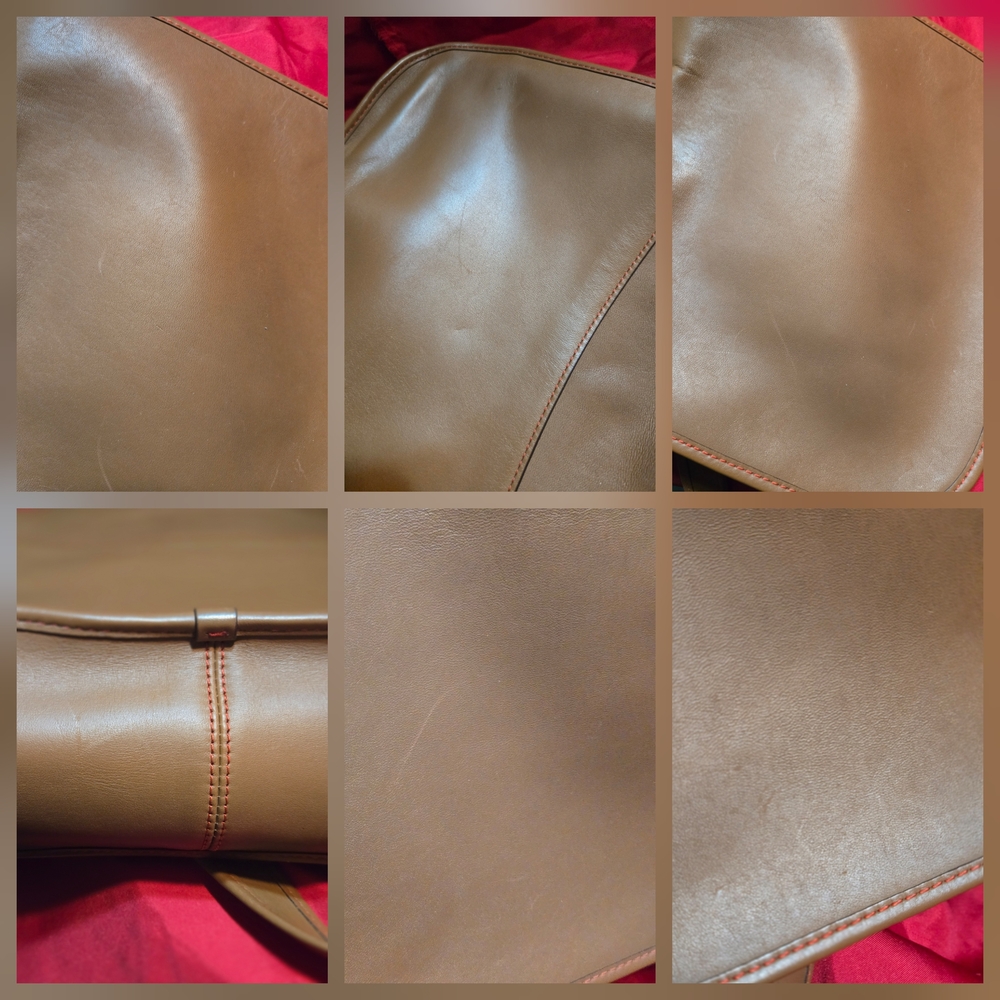 Coach Saddle Messenger Crossbody Bag - Picture 14 of 16